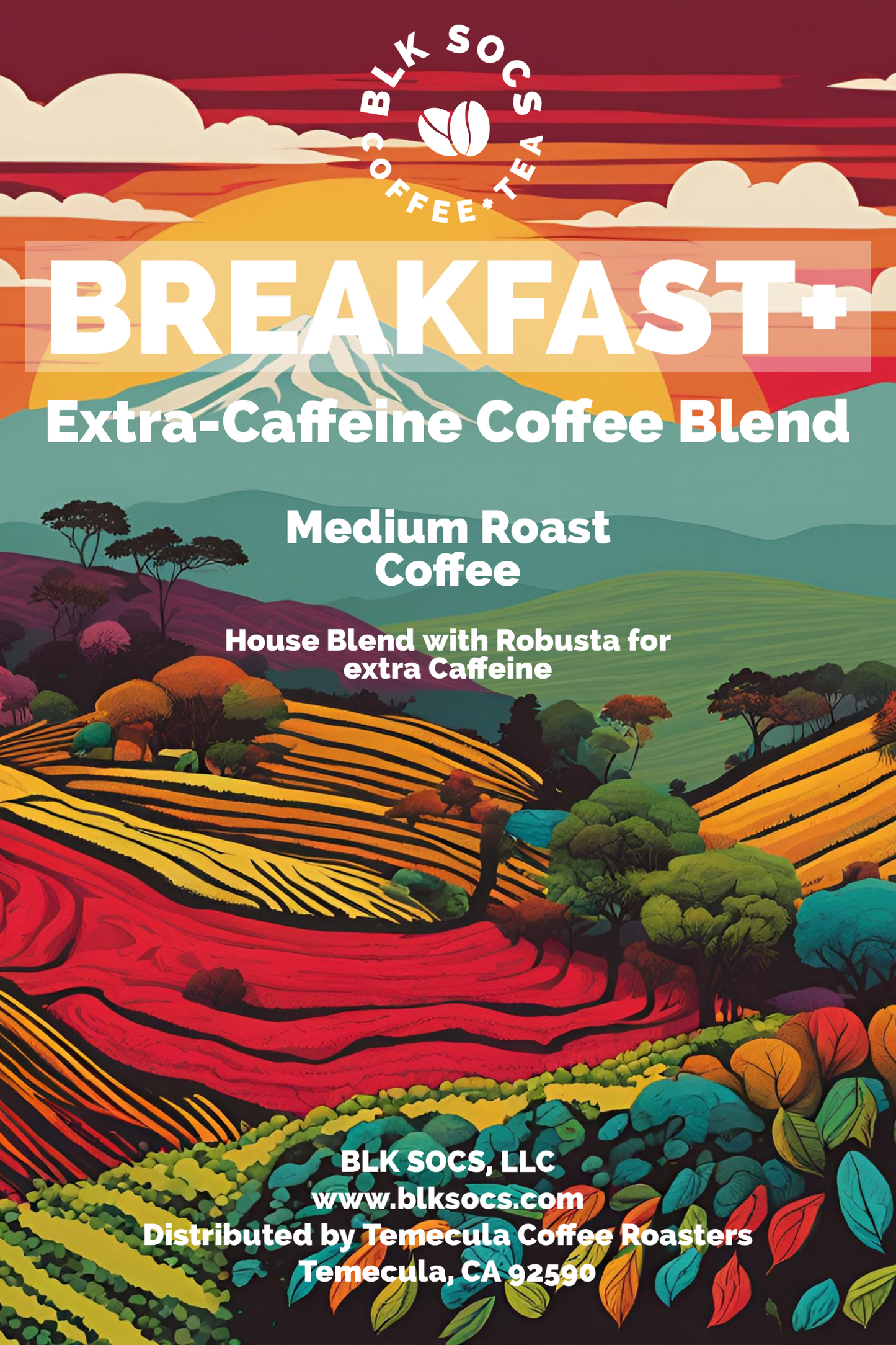 BLK SOCS Breakfast Blend Plus - 2OZ_42CT FRAC PACK CASE