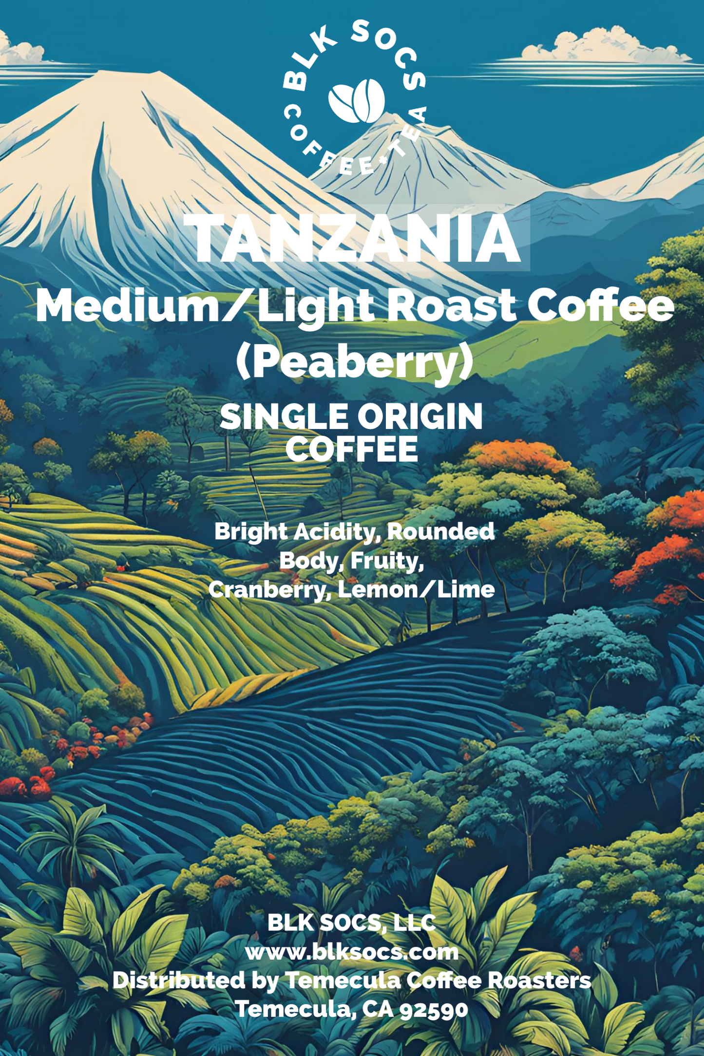 BLK SOCS Tanzania -2OZ_42CT FRAC PACK CASE