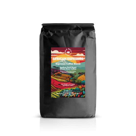 BLK SOCS African Espresso Blend - Whole Bean 12oz