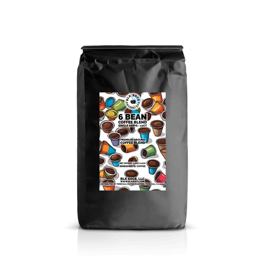 BLK SOCS 6-Bean Blend Coffee Pods - 12ct